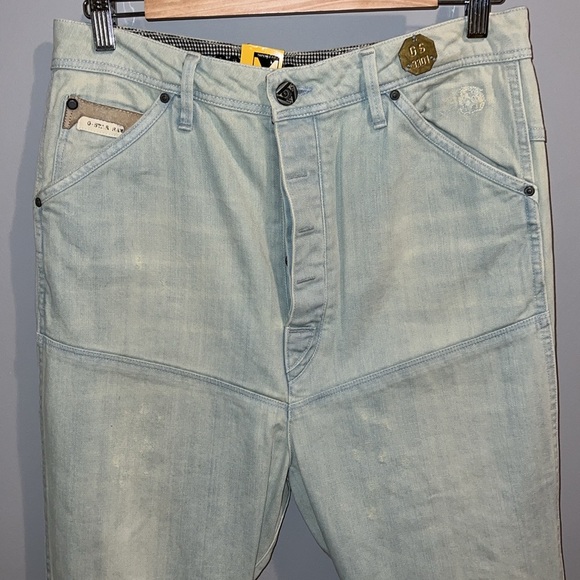 NWTS G STAR RAW DEAN LOOSE JEANS (27) - Picture 6 of 11